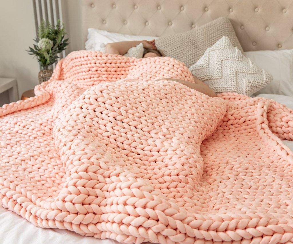 Knitted Weighted Blanket - Koala Comforts 