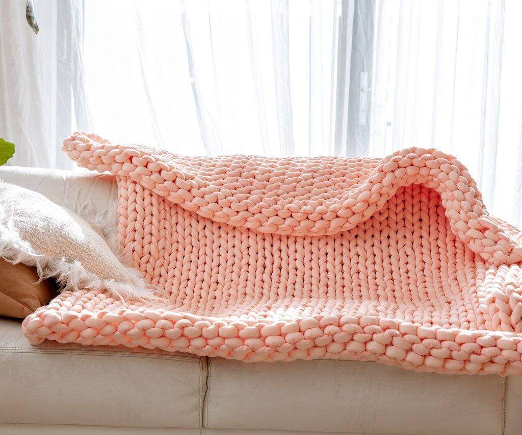 Knitted Weighted Blanket Australia Koala Comforts