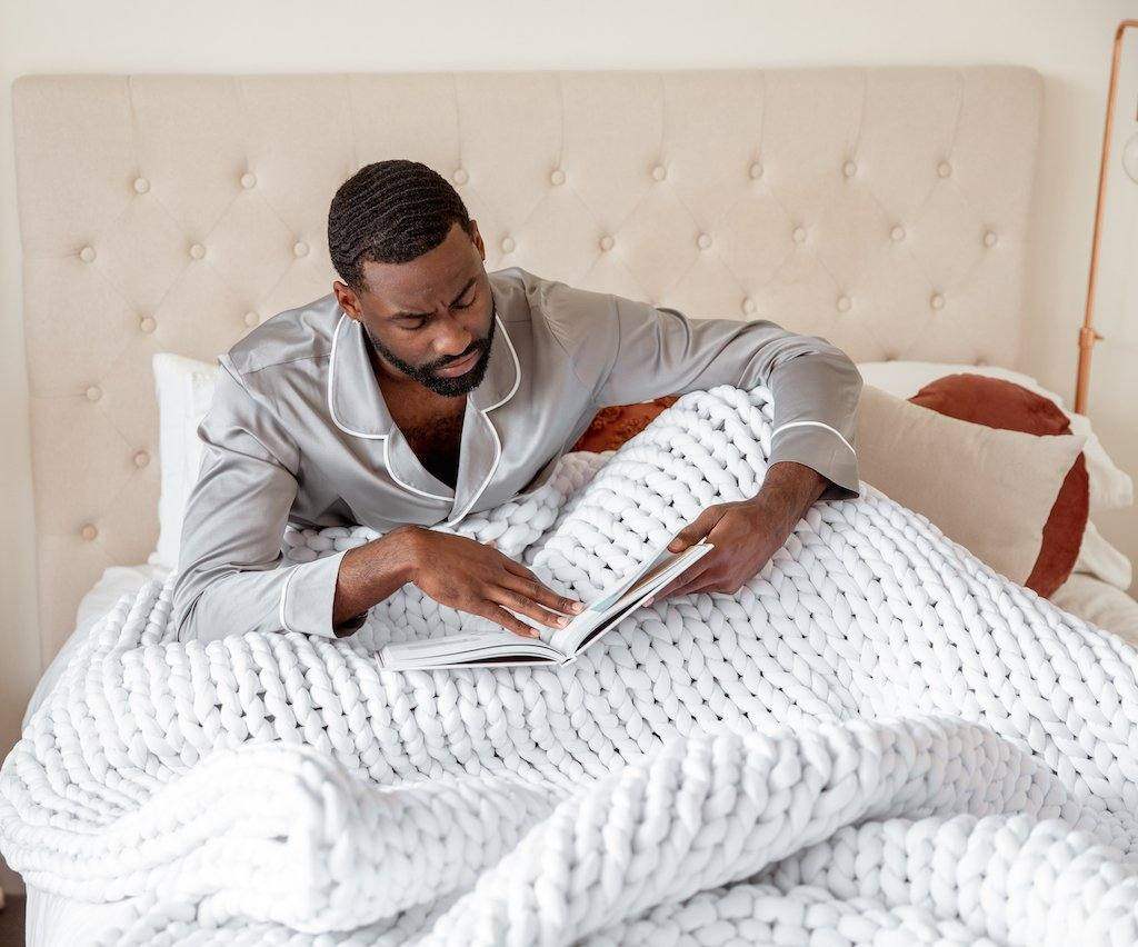 Knitted Weighted Blanket Australia Koala Comforts