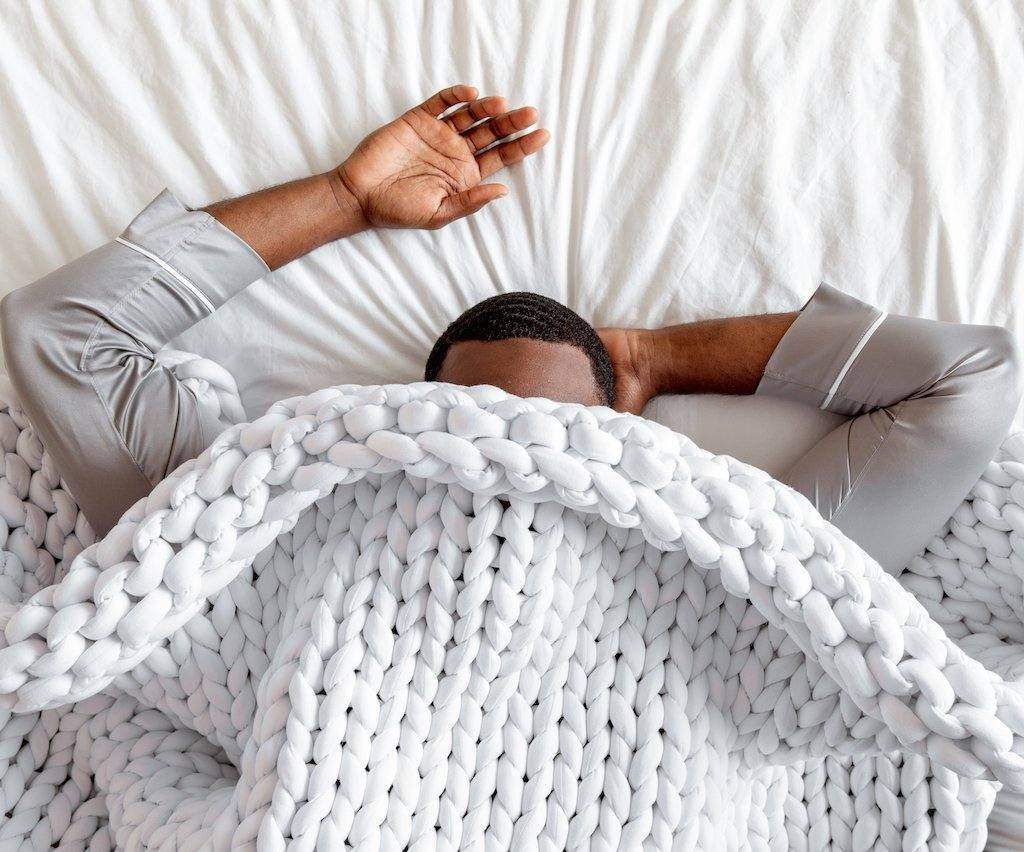 Knitted Weighted Blanket Australia Koala Comforts