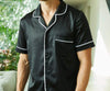 Men’s Satin Pyjamas -Short Set - Koala Comforts 