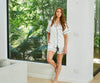 Women’s Satin Pyjamas -Short Set - Koala Comforts 