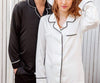 Women’s Satin Pyjamas-Long Set - Koala Comforts 